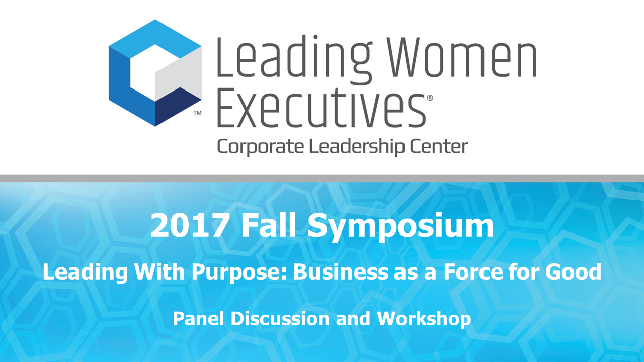 2017 Symposium Panel and Workshop