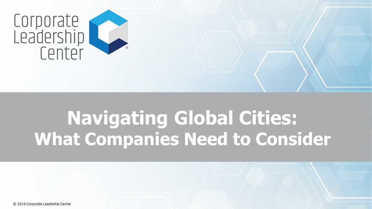 Navigating Global Cities
